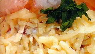 Сельдь с творогом по-литовски