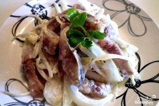 Селедка с луком