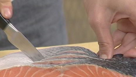 семга с хреном