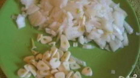 семга с креветками в сливочном соусе