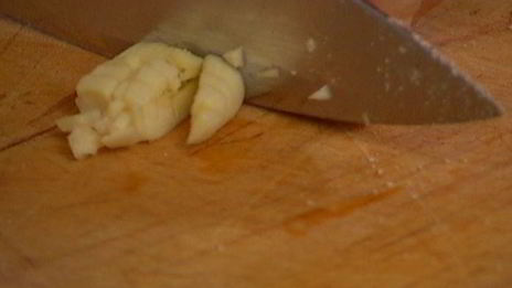 семга с соусом ромеско