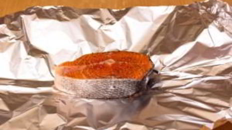 семга в сливочно-икорном соусе