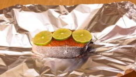 семга в сливочно-икорном соусе