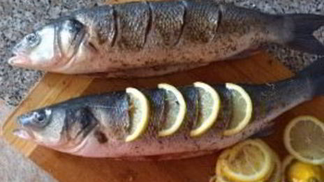 сибас запеченный