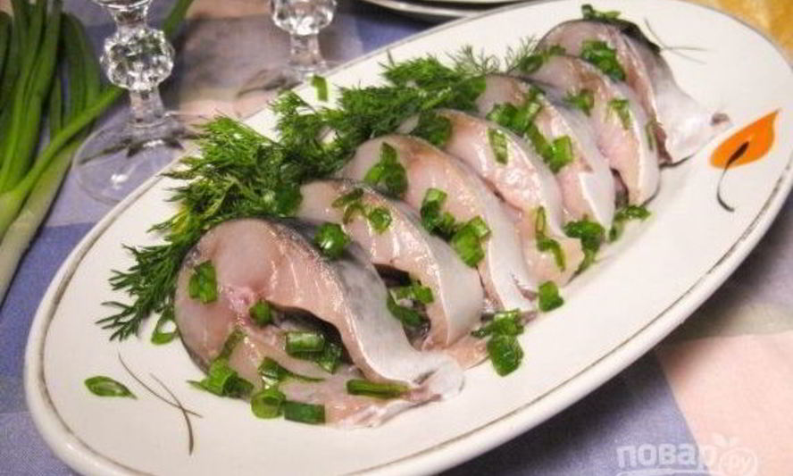 Рецепт скумбрии соленой