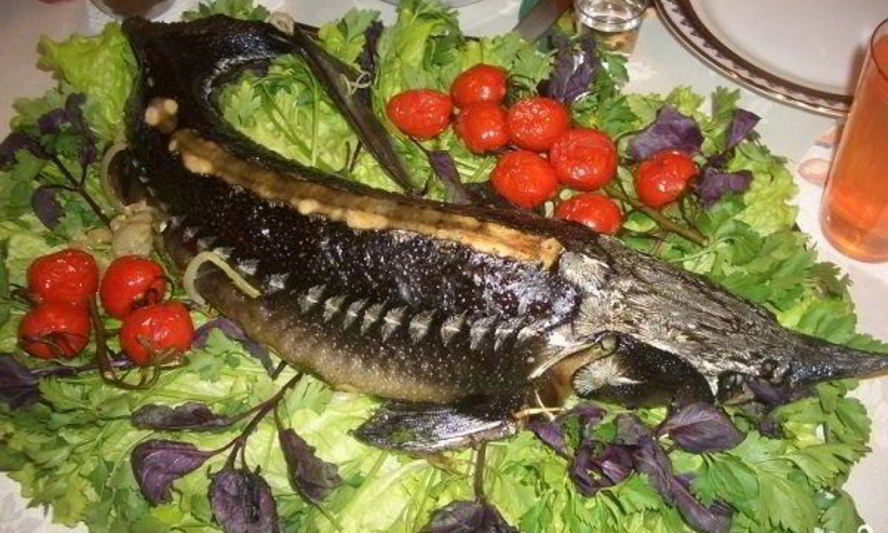 Рецепт стерляди, запеченной в фольге