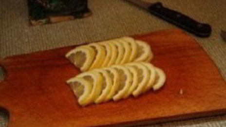 стерлядь, запеченная в фольге