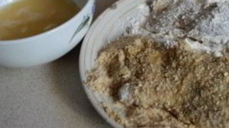 судак жареный