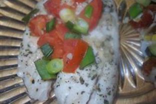 Тилапия на гриле