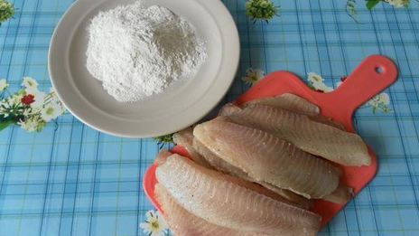 тилапия жареная