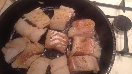 треска по-чеховски