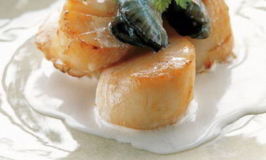 Рецепт устриц с трюфелями