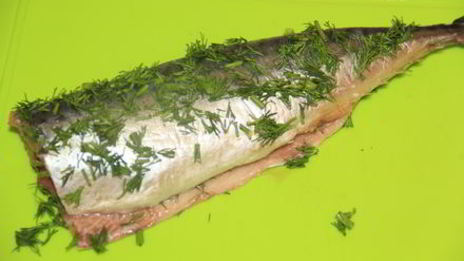 запеченая скумбрия