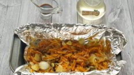 запеченная скумбрия краски осени