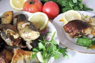 Жареная селедка