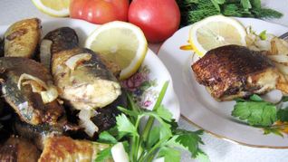 Жареная селедка