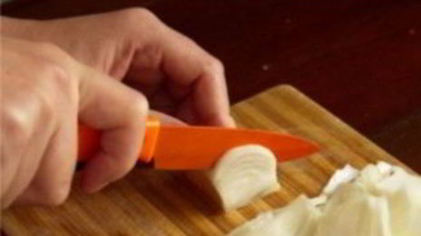 жареные лисички с луком