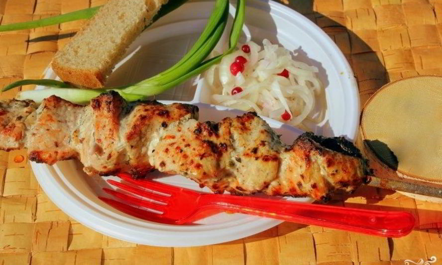Рецепт диетического шашлыка из индейки