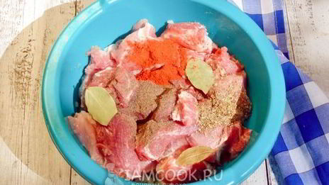 грузинский шашлык