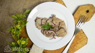 Холодный шашлык из свинины