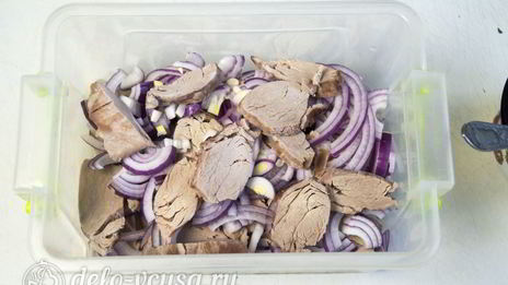 холодный шашлык из свинины