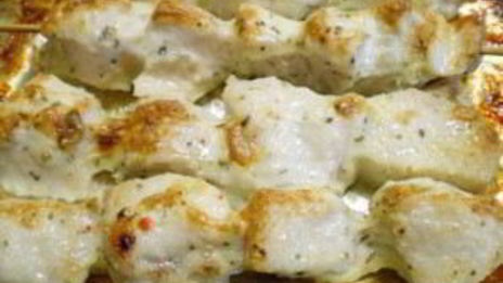 куриные шашлычки в духовке на шпажках