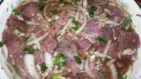 мягкий, сочный шашлык из свинины