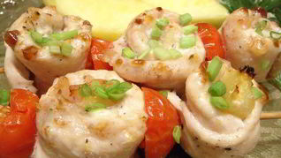 Пикантные шашлычки