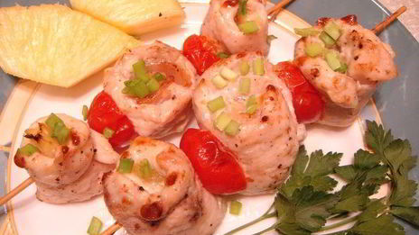 пикантные шашлычки