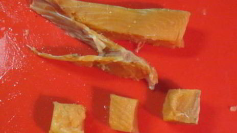 рыбные шашлычки с овощами