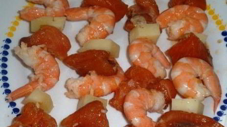 рыбные шашлычки удовольствие