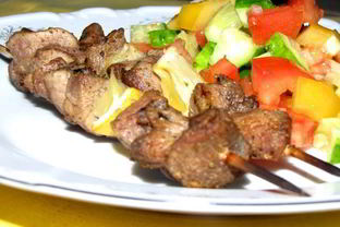 Шашлычки из индейки