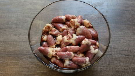 шашлычки из куриных сердечек