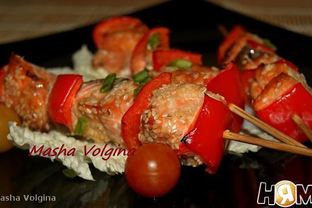 Шашлычки из семги