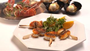 Шашлычки из сибаса