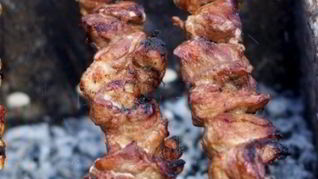 Шашлык из баранины по-азербайджански