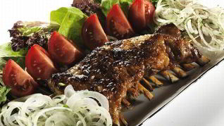 Шашлык из бараньих ребрышек