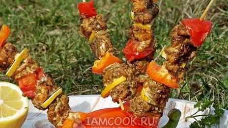 шашлык из горбуши