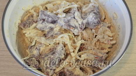 шашлык из говядины в духовке