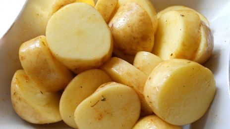 шашлык из картошки с салом