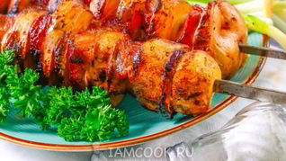 Шашлык из картошки