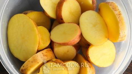 шашлык из картошки