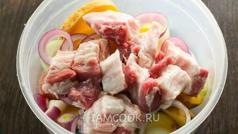 шашлык из картошки