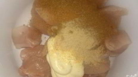 шашлык из куриной грудки