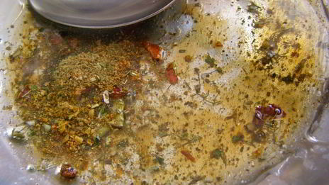 шашлык из куриной печени