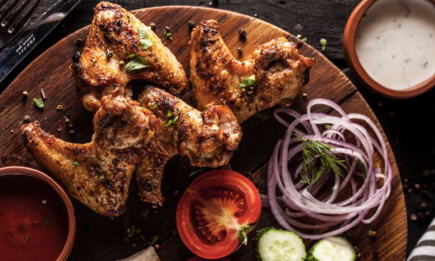 Рецепт шашлыка из куриных крыльев