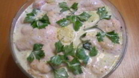 шашлык из курицы в кефире