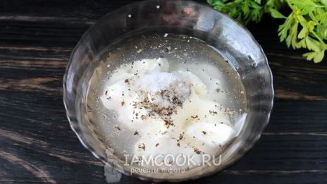 шашлык из курицы в майонезе