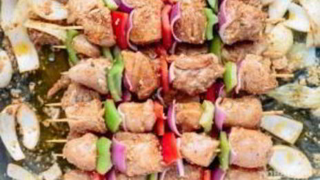 шашлык из курицы