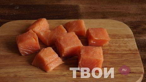 шашлык из лосося